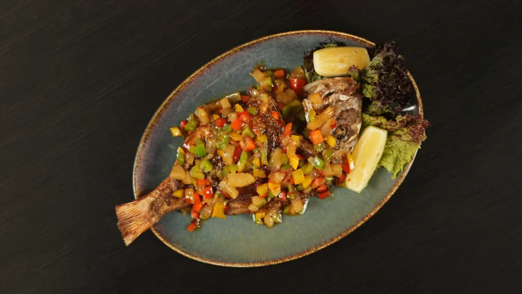 Sweet & Sour Fried Fish