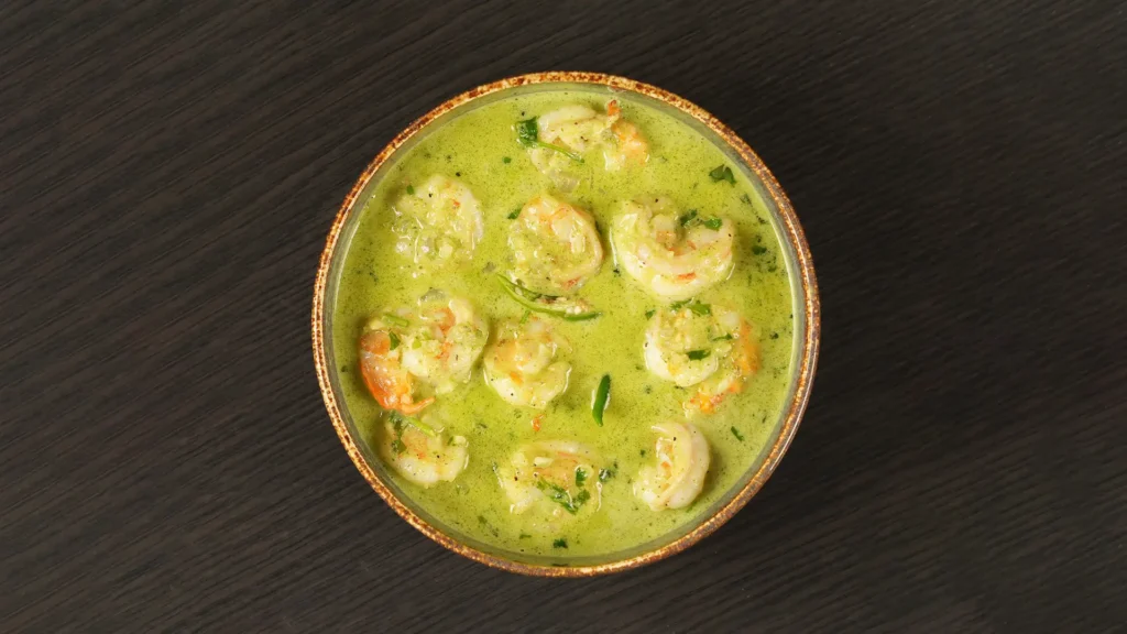 Thai Green Curry-shrimps